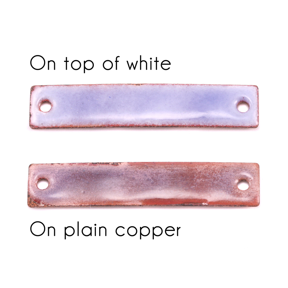 Enamel & Mixed Media Periwinkle Blue Transparent - Thompson Enamel #2615